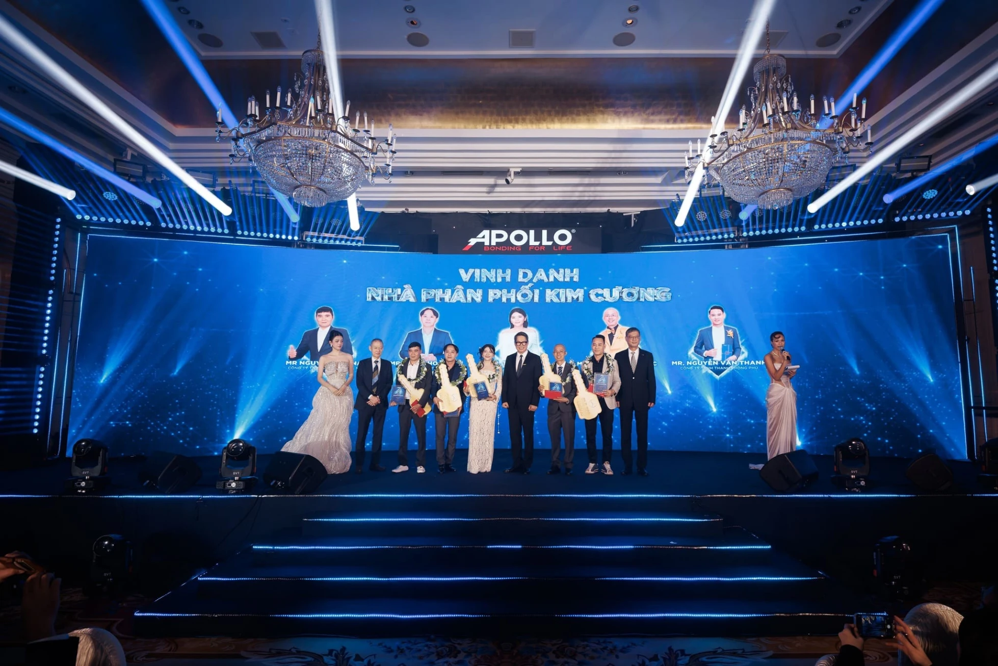 Tập đoàn Apollo vinh danh Nhà Phân Phối Kim Cương 2025